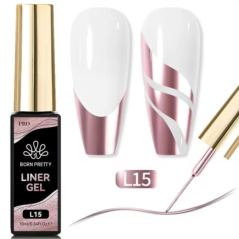 Born Pretty Pro Liner Gel Nail Paint L15 (10ml)