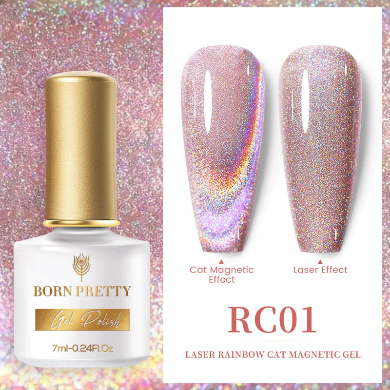 Born Pretty Rainbow Cat Magnetic Gel Polish RC01 (7ml)