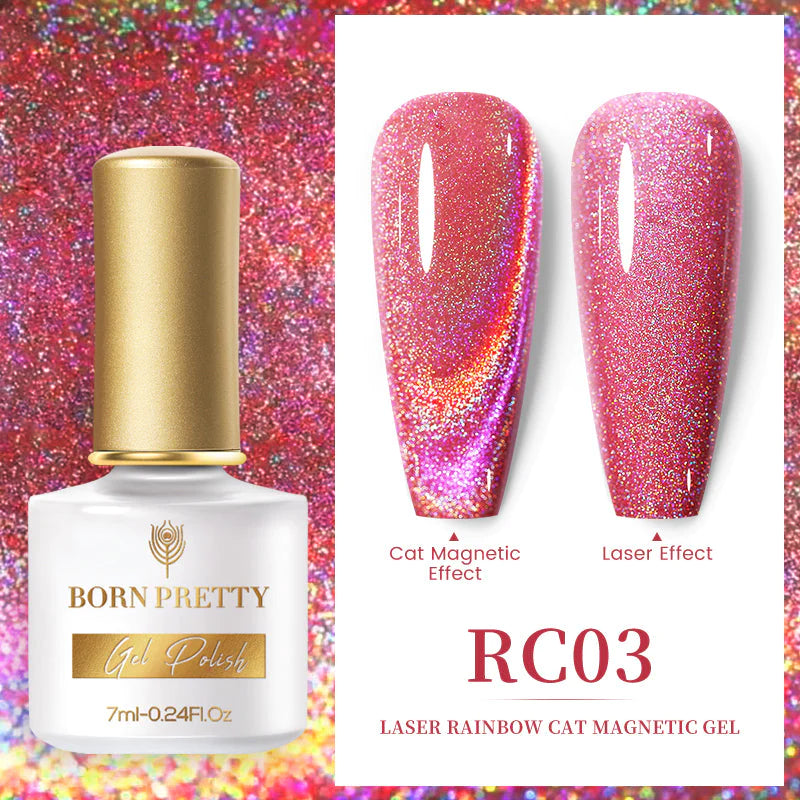 Born Pretty Rainbow Cat Magnetic Gel Polish RC03 (7ml)