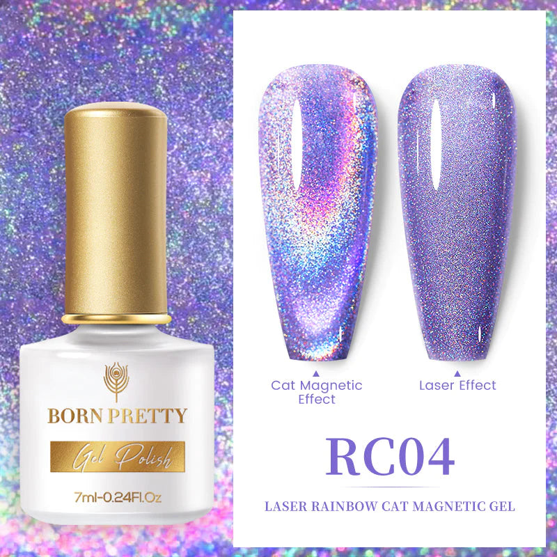 Born Pretty Rainbow Cat Magnetic Gel Polish RC04 (7ml)