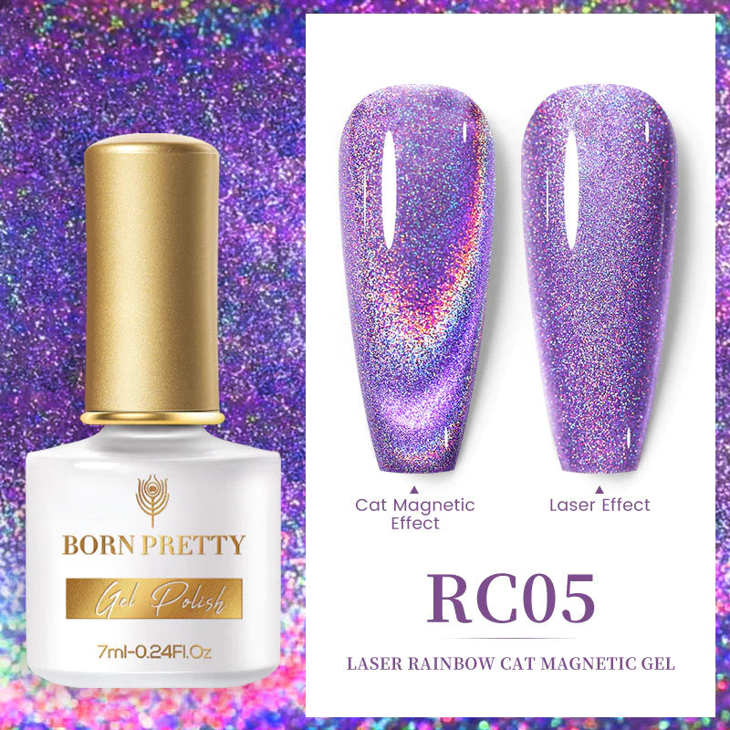 Born Pretty Rainbow Cat Magnetic Gel Polish RC05 (7ml)