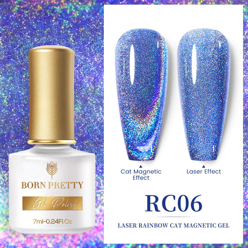 Born Pretty Rainbow Cat Magnetic Gel Polish RC06 (7ml)