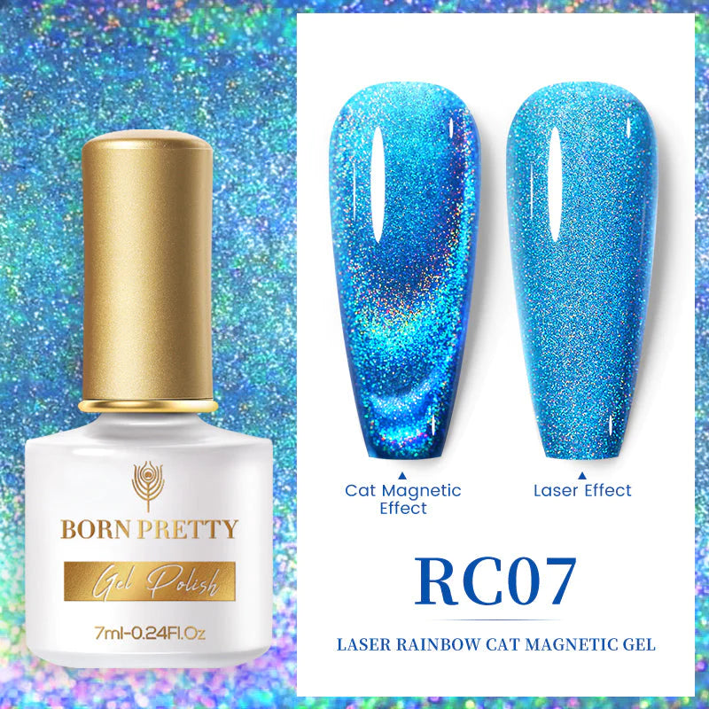 Born Pretty Rainbow Cat Magnetic Gel Polish RC07 (7ml)