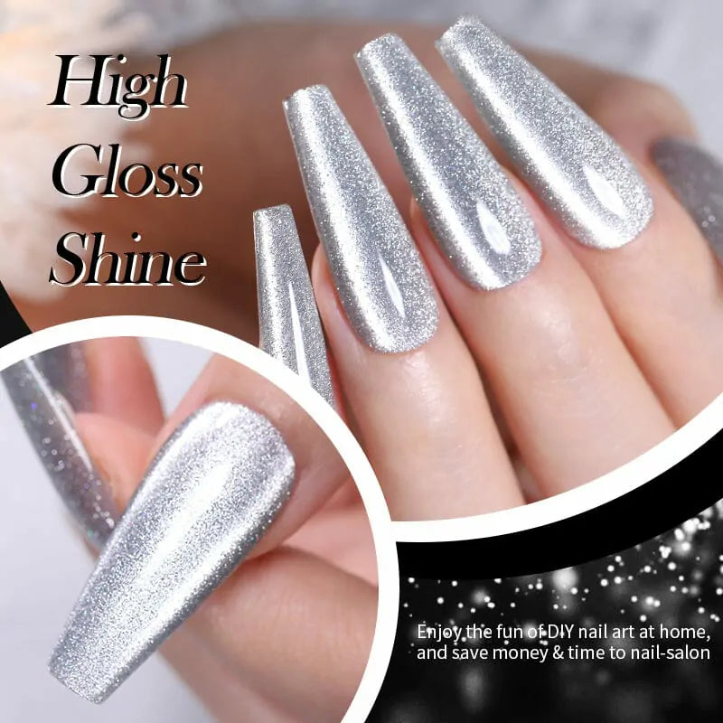Born Pretty Reflective Cat Magnetic Gel Nail Polish 01 (10ml)