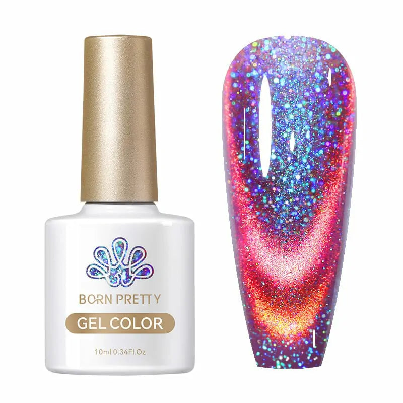 Born Pretty Reflective Glass Cat Magnetic Gel Polish RG05 (10ml)