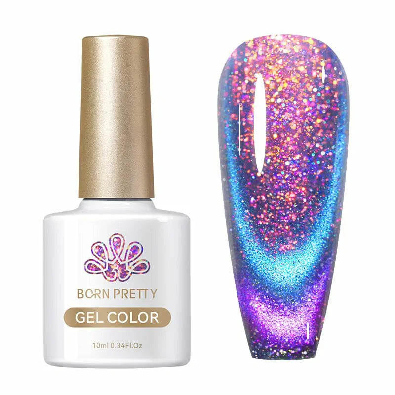 Born Pretty Reflective Glass Cat Magnetic Gel Polish RG06 (10ml)