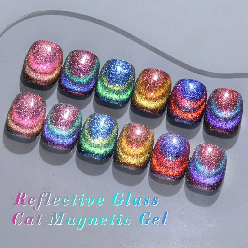 Born Pretty Reflective Glass Cat Magnetic Gel Polish RG06 (10ml)