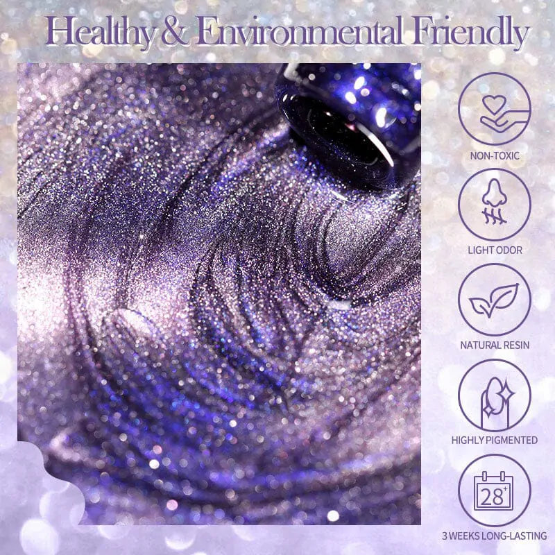 Born Pretty Reflective Moonlight Cat Magnetic Gel Polish RM06 (10ml)