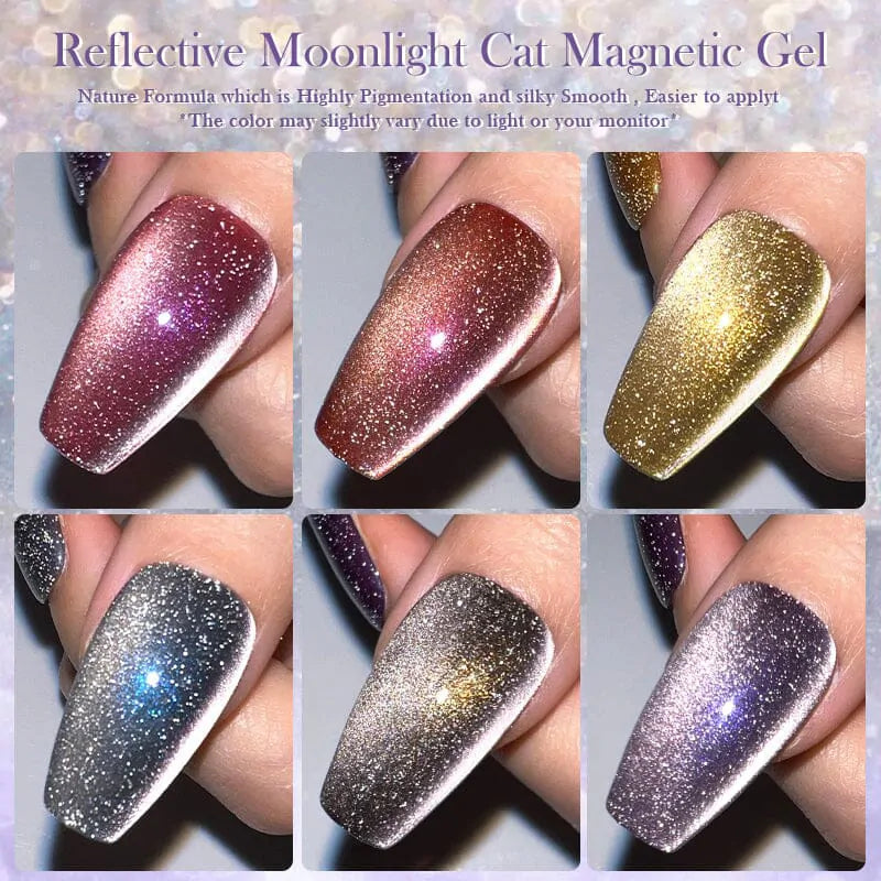 Born Pretty Reflective Moonlight Cat Magnetic Gel Polish RM06 (10ml)