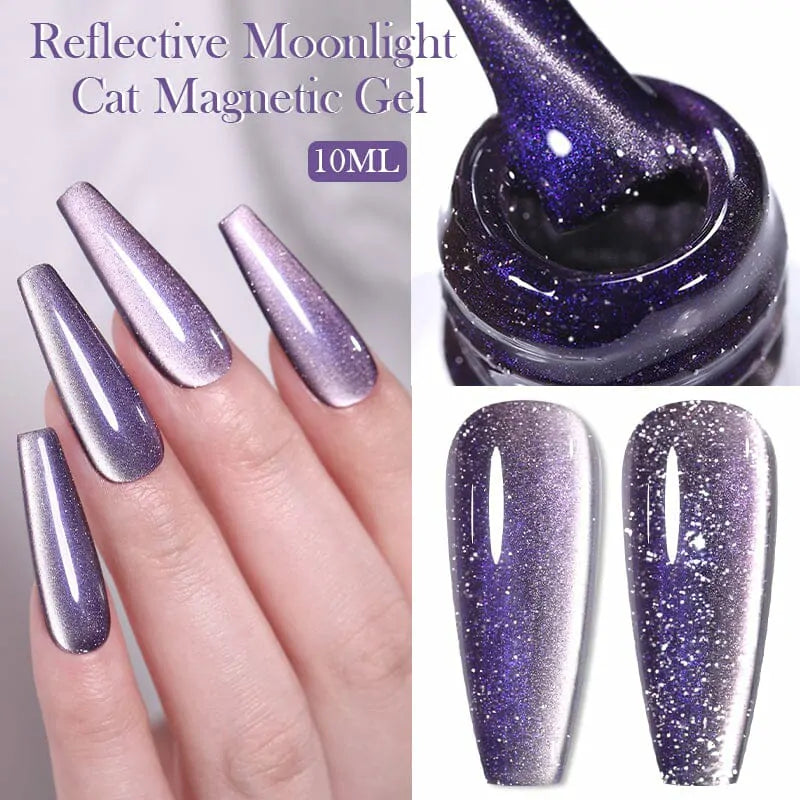 Born Pretty Reflective Moonlight Cat Magnetic Gel Polish RM06 (10ml)