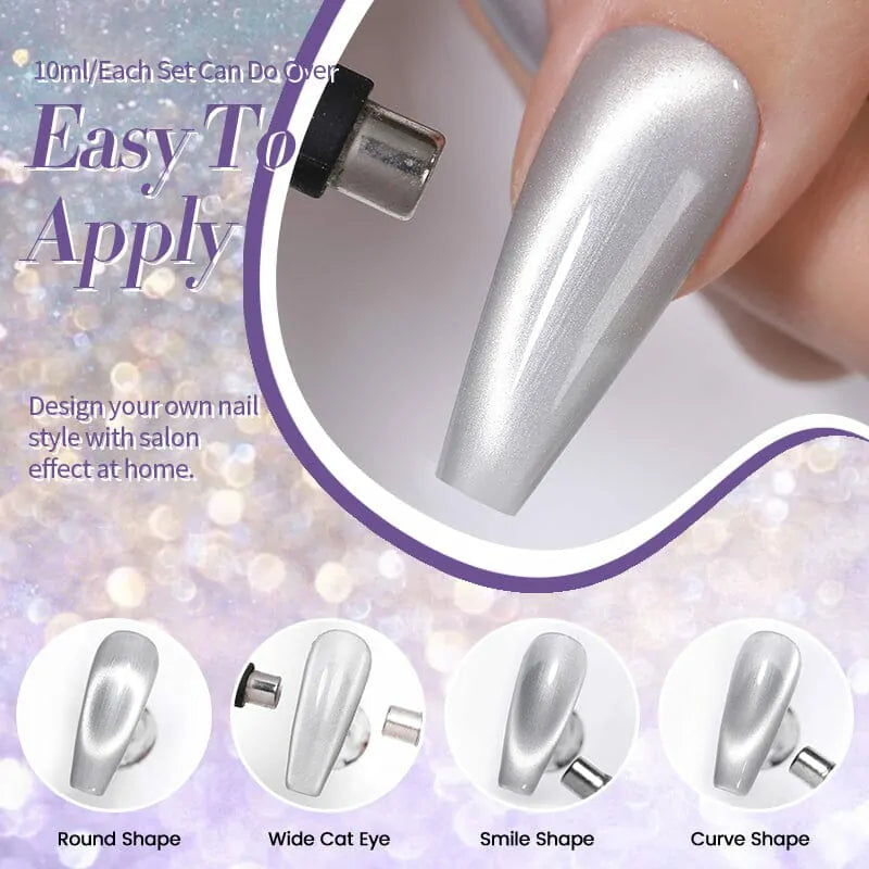 Born Pretty Reflective Moonlight Cat Magnetic Gel Polish RM06 (10ml)