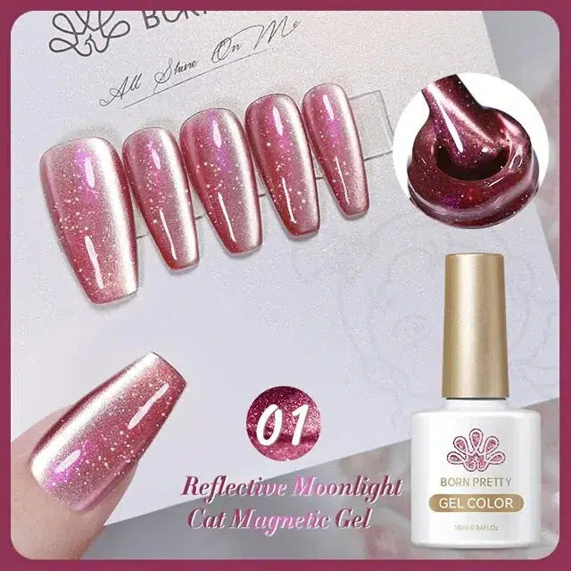 Born Pretty Reflective Moonlight Cat Magnetic Gel Polish RM01 (10ml)