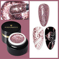 Born Pretty Rose Tinted Shiny Glitter Painting Gel GP04 (5ml)