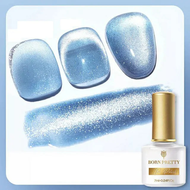 Born Pretty Sea Blue Cat Magnetic Gel Nail Polish SB05 (7ml)