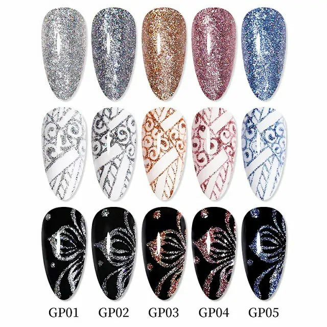 Born Pretty Shiny Glitter Darksword Painting Gel GP02 (5ml)