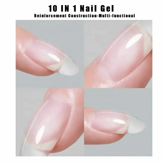 Born Pretty Silky White Series 10 In 1 Nail Glue Gel (10ml)