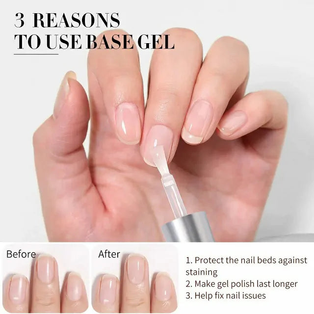 Born Pretty Silky White Series Base Gel (10ml)
