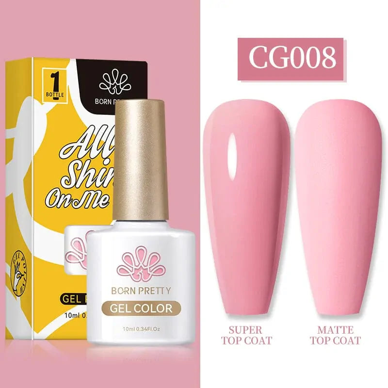 Born Pretty Silky White Series Gel Nail Polish CG008 (10ml)