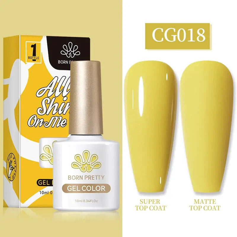 Born Pretty Silky White Series Gel Nail Polish CG018 (10ml)