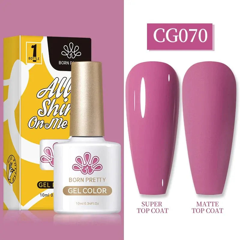 Born Pretty Silky White Series Gel Nail Polish CG070 (10ml)
