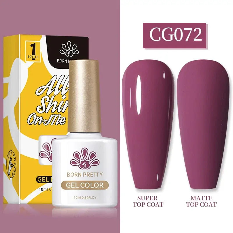 Born Pretty Silky White Series Gel Nail Polish CG072 (10ml)