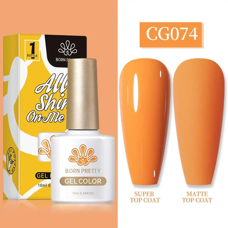 Born Pretty Silky White Series Gel Nail Polish CG074 (10ml)