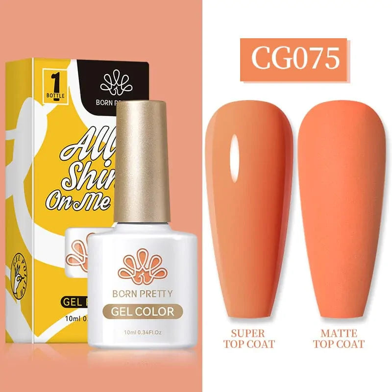Born Pretty Silky White Series Gel Nail Polish CG075 (10ml)
