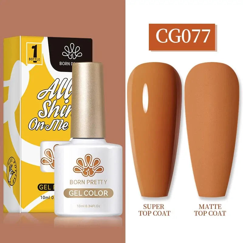 Born Pretty Silky White Series Gel Nail Polish CG077 (10ml)