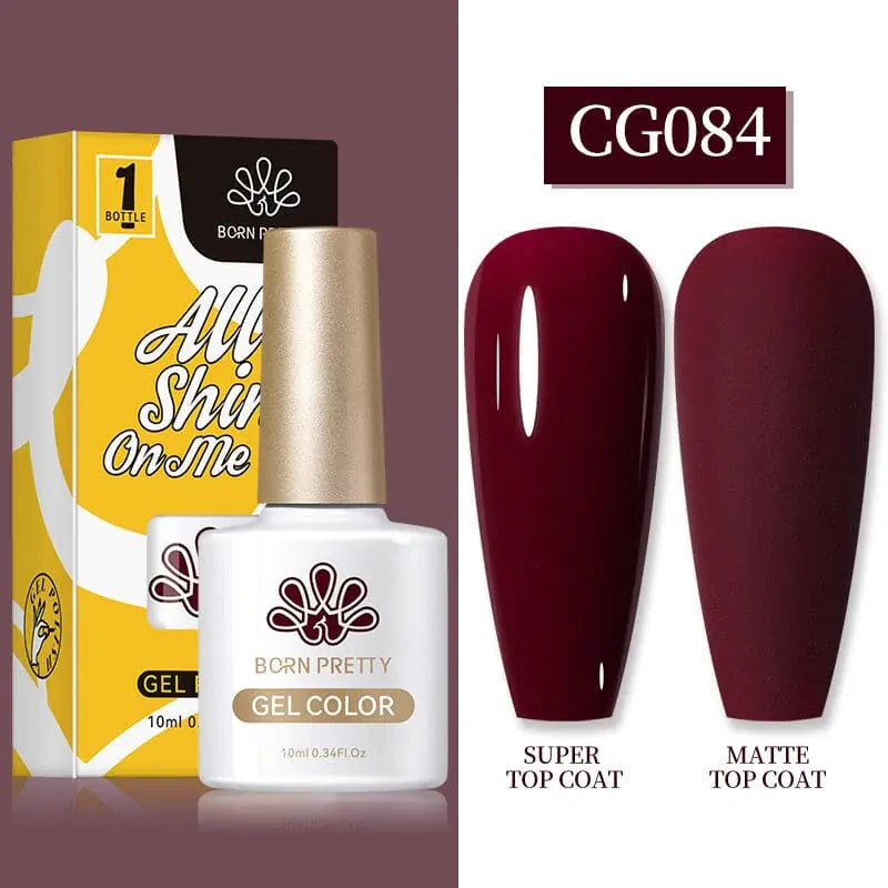 Born Pretty Silky White Series Gel Nail Polish CG084 (10ml)