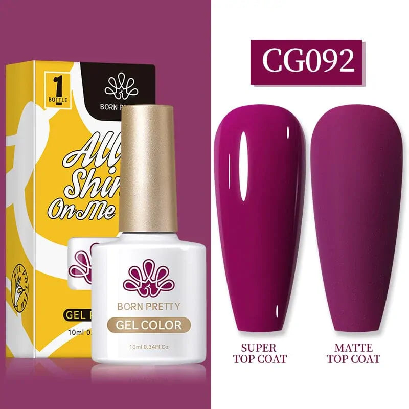 Born Pretty Silky White Series Gel Nail Polish CG092 (10ml)