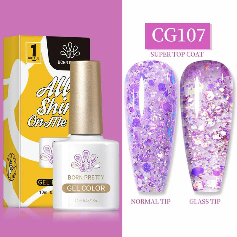 Born Pretty Silky White Series Gel Nail Polish CG107 (10ml)