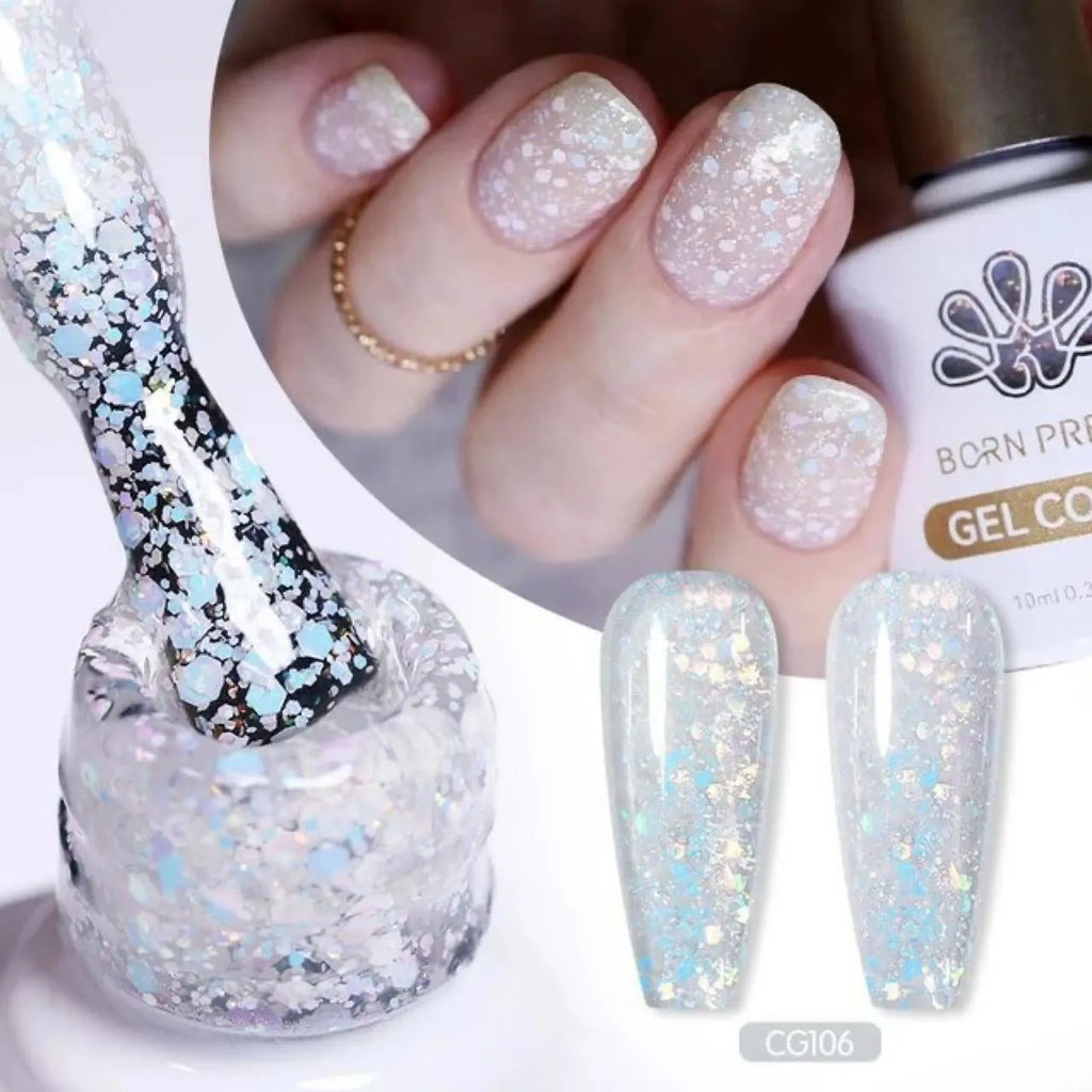 Born Pretty Silky White Series Gel Nail Polish CG106 (10ml)