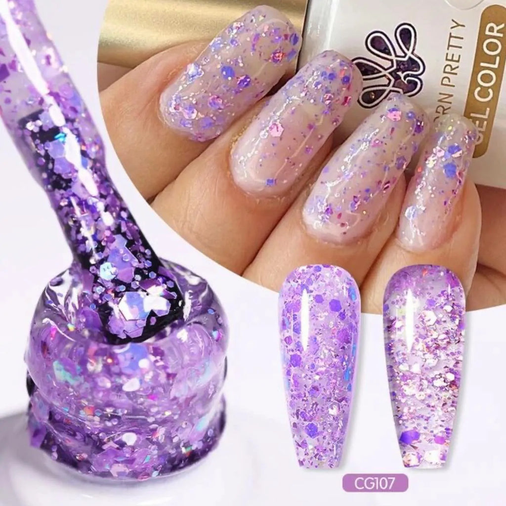 Born Pretty Silky White Series Gel Nail Polish CG107 (10ml)