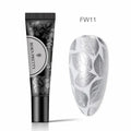 Born Pretty Silver Flower Stamping Gel (8ml)