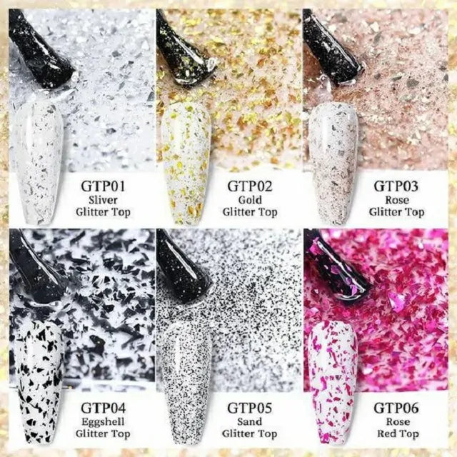 Born Pretty Sparkly Sequins Glitter Top Coat (7ml)
