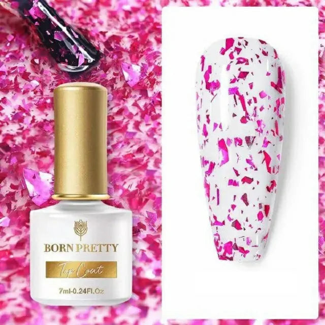 Born Pretty Sparkly Sequins Glitter Top Coat (7ml)
