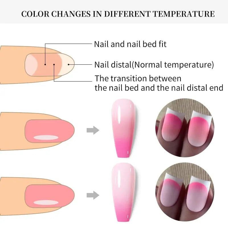 Born Pretty Thermal Color Changing Nail Gel Polish TN21 (10ml)