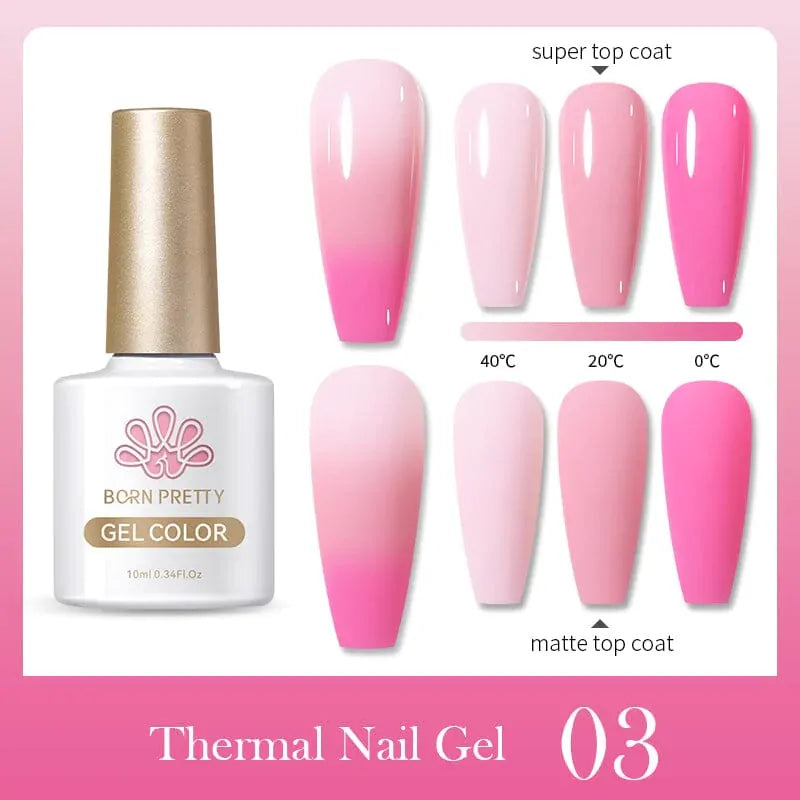 Born Pretty Thermal Color Changing Nail Gel Polish TN03 (10ml)