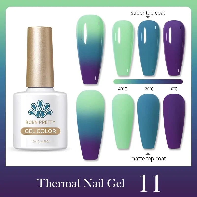 Born Pretty Thermal Color Changing Nail Gel Polish TN11 (10ml)