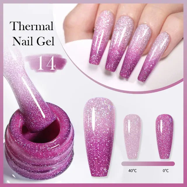 Born Pretty Thermal Color Changing Nail Gel Polish TN14 (10ml)