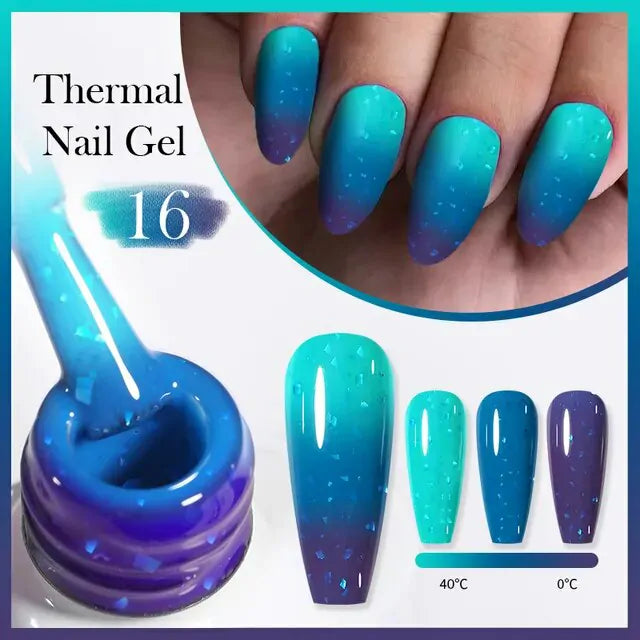 Born Pretty Thermal Color Changing Nail Gel Polish TN16 (10ml)