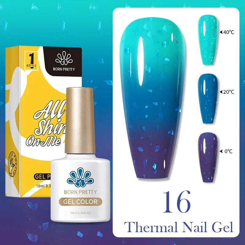 Born Pretty Thermal Color Changing Nail Gel Polish TN16 (10ml)