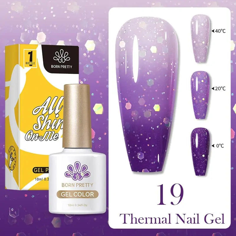 Born Pretty Thermal Color Changing Nail Gel Polish TN19 (10ml)