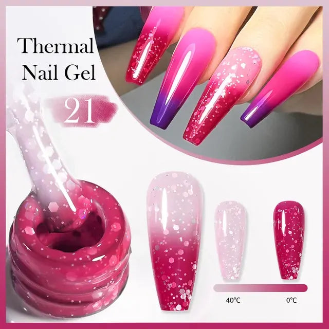 Born Pretty Thermal Color Changing Nail Gel Polish TN21 (10ml)