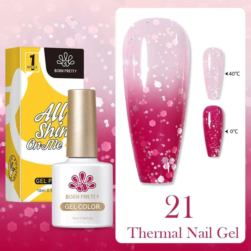 Born Pretty Thermal Color Changing Nail Gel Polish TN21 (10ml)