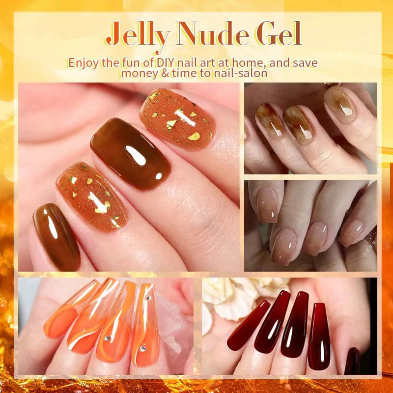 Born Pretty Transparent Jelly Gel Polish JN74 (10ml)
