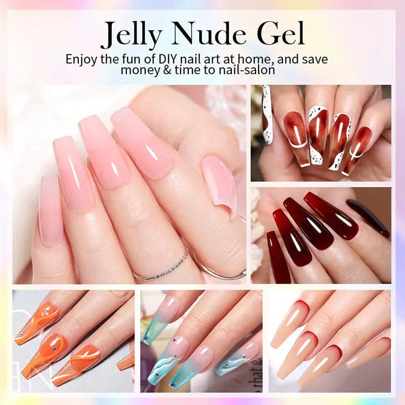 Born Pretty Transparent Jelly Gel Polish JN74 (10ml)