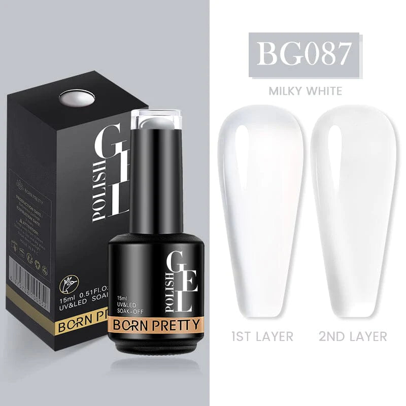 Born Pretty Transparent Jelly Gel Polish BG087 (15ml)