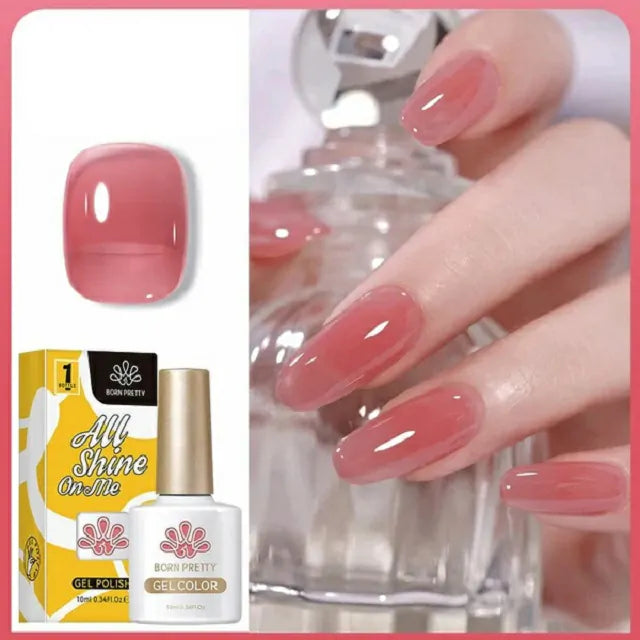 Born Pretty Transparent Jelly Gel Polish JN09 (10ml)