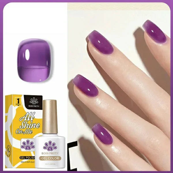 Born Pretty Transparent Jelly Gel Polish JN44 (10ml)
